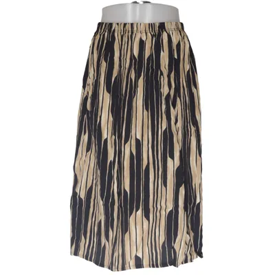 Kjol (Svart, Beige) från Sol Design Viskos