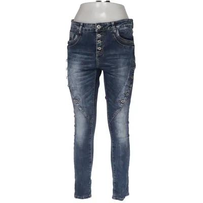 Spijkerbroek (Blauw) van Lexxury Katoen, Elastaan, Polyester, Viscose