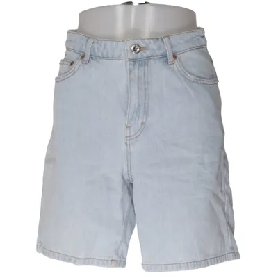 Denim shorts (Blauw) van Woodbird Gerecycled katoen