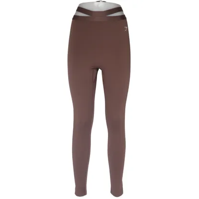 Träningstights (Brun) från Gymshark Elastan, Återvunnen polyester