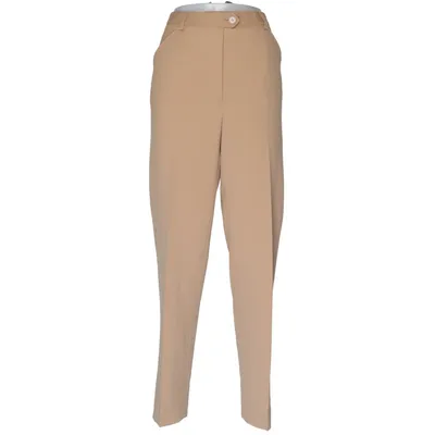 Kostymbyxor (Beige) från Michele Elastan, Polyester, Ull