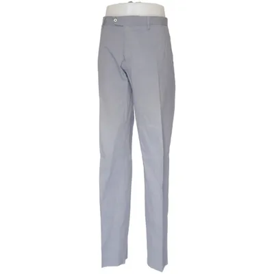 Kostuumbroek (Grijs) van H.E. by Mango Katoen, Elastaan, Polyester