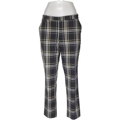 Byxor (Svart, Flerfärgad) från H&M Elastan, Polyester, Viskos