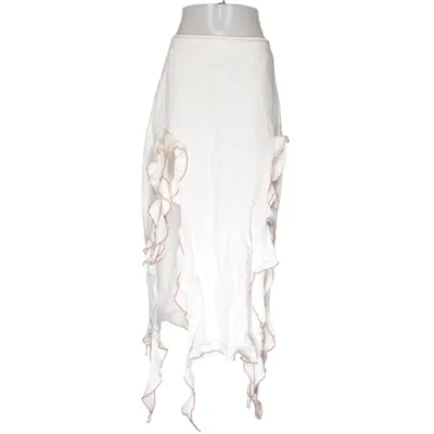 Maxi skirt (White, Brown) from Lioness Cotton