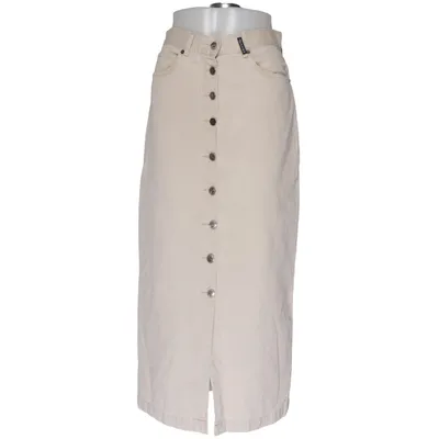 Denim skirt (Beige) from SAND Basic Cotton