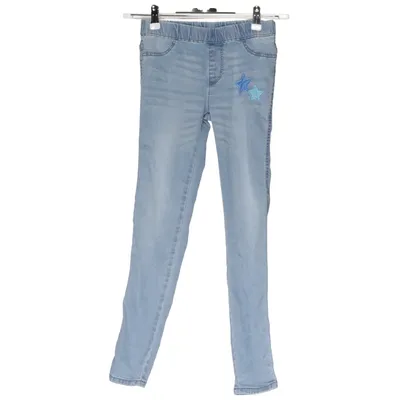 Jeans (Blå) från Kids World Bomull, Elastan, Polyester