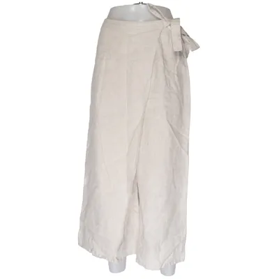 Wrap pants (Beige) from Oysho Linen