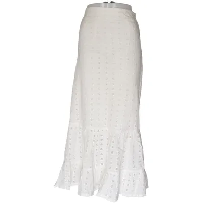 Jupe longue (Blanc) de By Malina Collection Coton