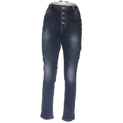 Jeans (Blue) from Chica London Cotton, Elastane, Polyester, Viscose