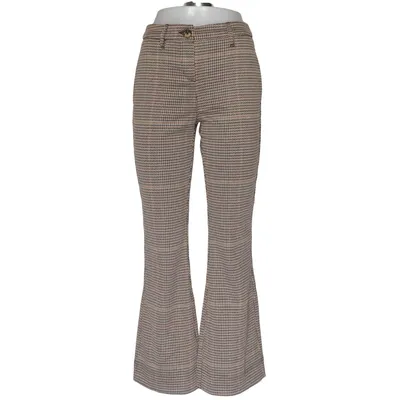 Bukser (Brun, Sort) fra Next Petite Elastan, Genanvendt polyester, Viscose