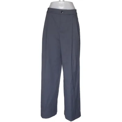 Palazzo broek (Grijs) van Zara Elastaan, Polyester, Viscose