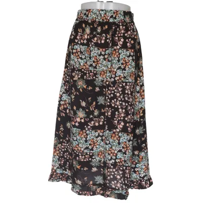 Kjol (Svart, Flerfärgad) från Pieces Maternity Viskos