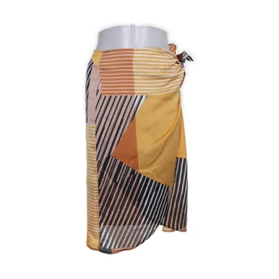 Wrap skirt (Brown, Multicolored) from Lindex Polyester