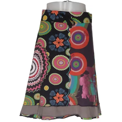 Skirt (Multicolored) from Desigual Cotton