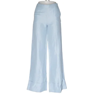 Bukser (Blå) fra Massimo Dutti Linned, Viscose