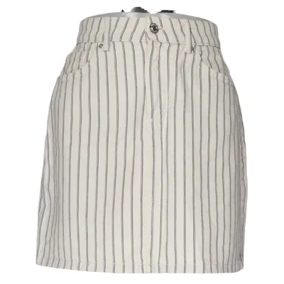 Skirt (White, Blue) from Springfield Cotton