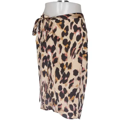 Wikkelrok (Beige, Bruin, Zwart) van Boohoo Petite