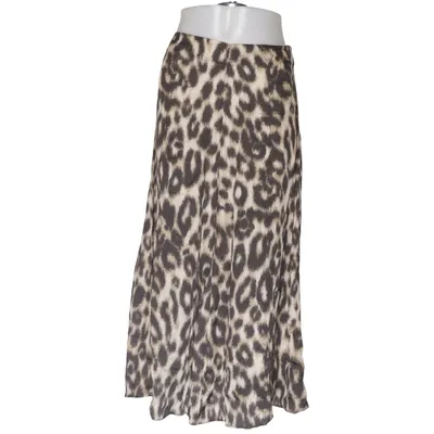 Maxi nederdel (Brun, Sort) fra Massimo Dutti Viscose