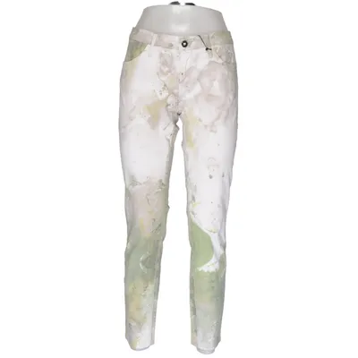 Jeans (Vit, Grön, Flerfärgad) från R jeans Bomull, Elastan