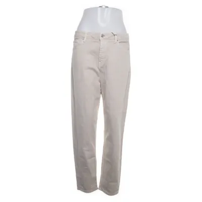 Jeans (Beige) från Mom Bomull, Elastan