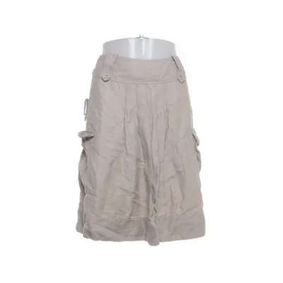 Kjol (Beige) från Jackpot Linne, Viskos