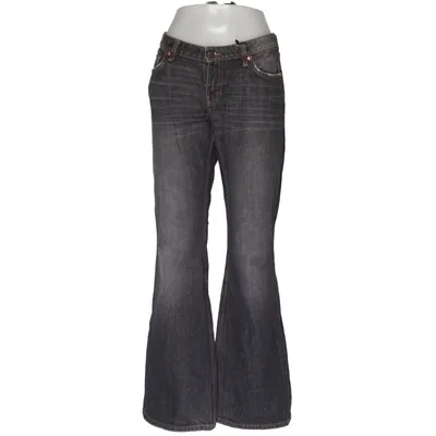 Spijkerbroek (Nova Low Slim Bootcut Jeans) van Weekday Katoen
