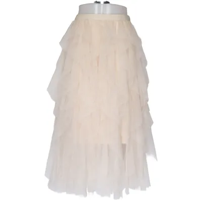Tule rok (Beige) van Azara Paris Elastaan, Polyester