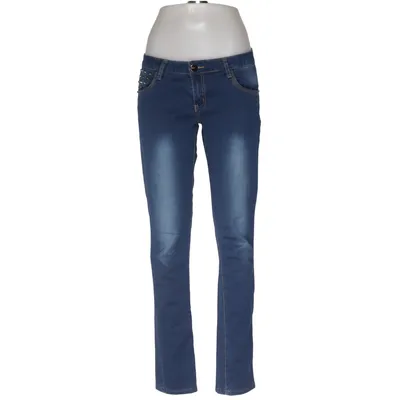 Jeans (Blue) from Rose Player Cotton, Elastane, Polyester