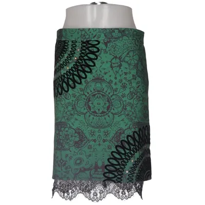 Rok (Groen, Zwart, Meerkleurig) van Desigual Polyester