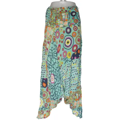 Harem pants (Green, Multicolored) Viscose