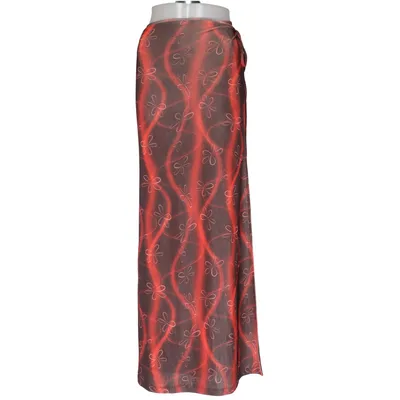 Jupe portefeuille (Rouge, Marron, Multicolore) de NA-KD