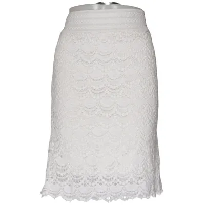 Rok (Wit) van Vintage Stories by KappAhl Katoen, Polyester