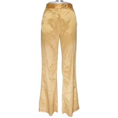Broek (Geel) van Acne Studios Cupro, Polyester