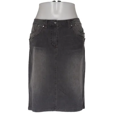 Denim skirt (Gray) from Yoors Cotton, Elastane, Polyester