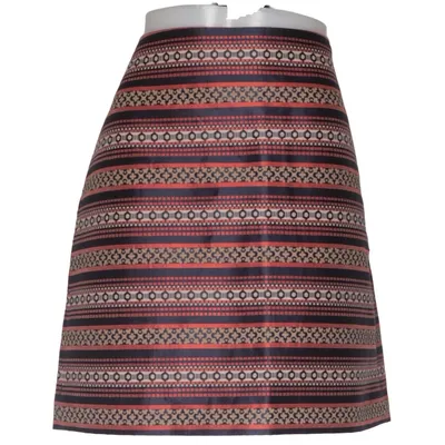 Nederdel (Blå, Rød, Flerfarvet) fra Ann Taylor Loft Bomuld, Polyester