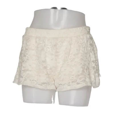 Shorts (Hvid) fra Forever 21 Elastan, Polyamid, Polyester, Viscose
