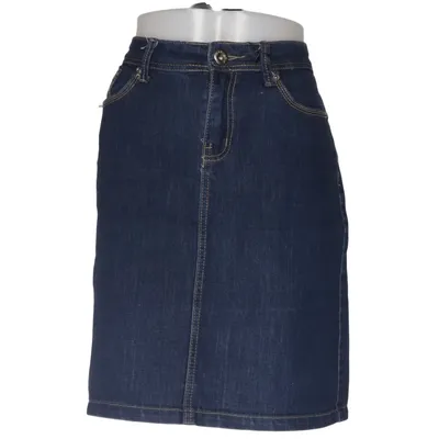 Jupe en jean (Bleu) de Mas Fashion Coton, Élasthane, Polyester