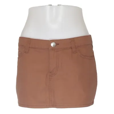 Denim skirt (Brown) from Divided by H&M Cotton