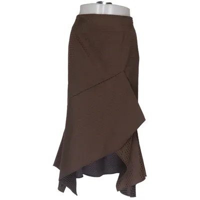 Nederdel (Brun) fra Mykke Hofmann Bomuld, Elastan, Polyester