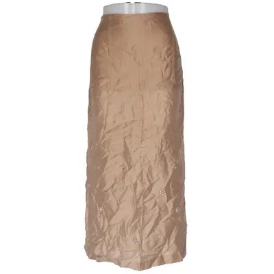 Skirt (Beige) from H&M Edition Linen, Lyocell, Polyamide