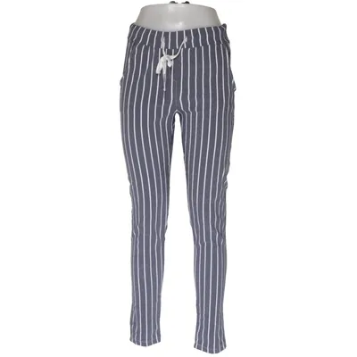 Byxor (Blå, Vit) från Mazing Bomull, Elastan, Polyester