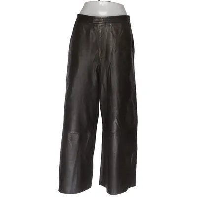 Læderbukser (Grå) fra REMAIN Birger Christensen Læder, Polyester
