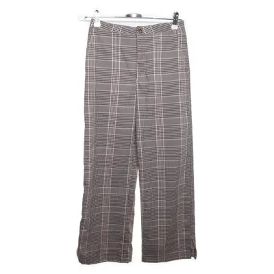Kostuumbroek (Beige, Meerkleurig) van H&M Elastaan, Polyester, Viscose