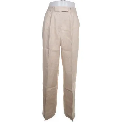 Broek (Beige) van Zara Linnen