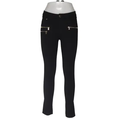 Pants (Black) from Miss Anna Cotton, Elastane, Polyester