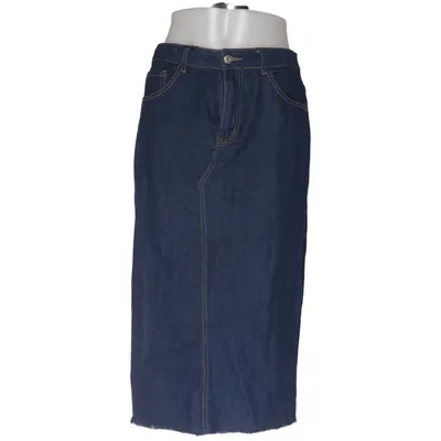 Denim skirt (Blue) from Forever 21 Contemporary Cotton, Polyester, Viscose