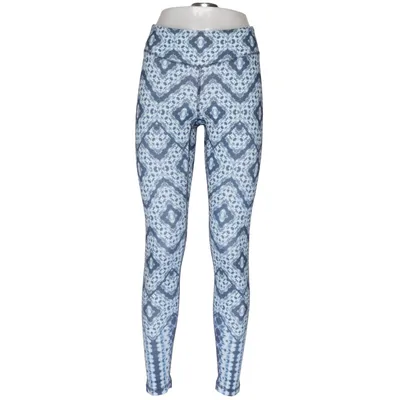 Træningsleggings (Blå, Hvid) fra Karen Kane Elastan, Polyester