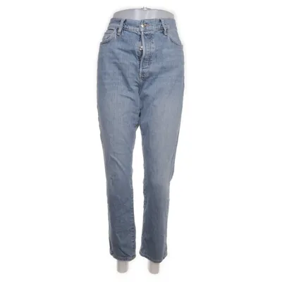 Spijkerbroek (Blauw) van Mango Katoen, Elastaan