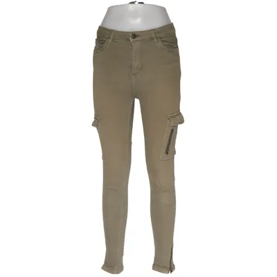 Cargo broek (Groen) van Pull & Bear Denim Katoen, Elastaan