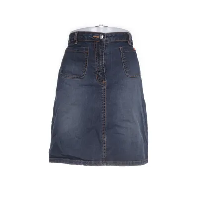Spijkerrok (Blauw) van Fransa Women Katoen, Elastaan
